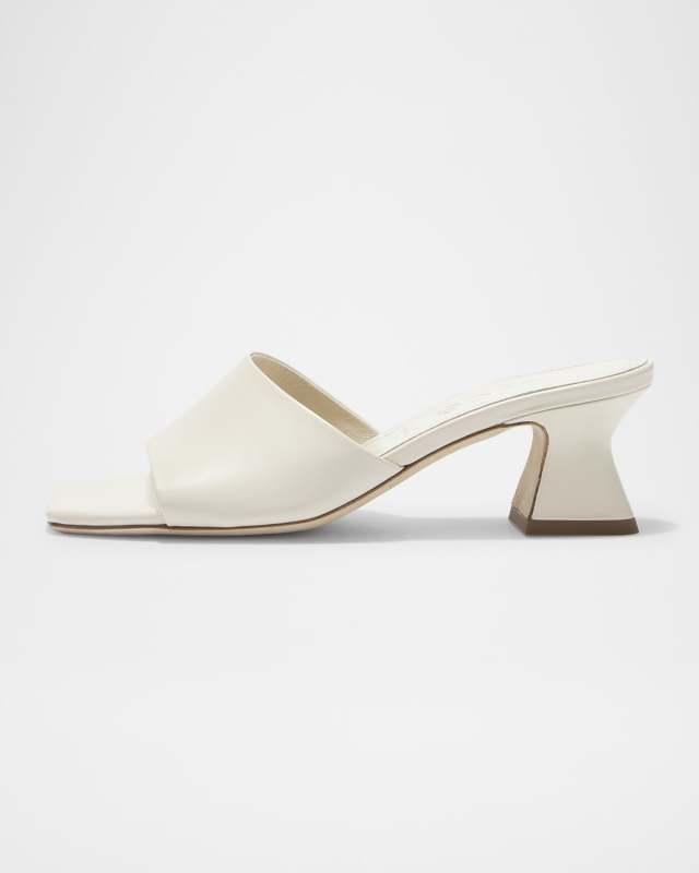 Elise Leather Mule Sandals